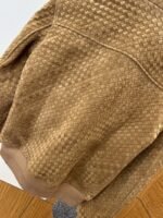 Bottega Veneta Classic Woven Stand-Up Collar Leather Jacket 2 - 图片 7