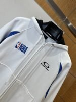 Balenciaga X Nba Color-Blocked Hooded Zip-Up Sweatshirt 1 - 图片 3