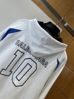Balenciaga X Nba Color-Blocked Hooded Zip-Up Sweatshirt 1 - 图片 6