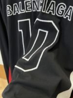 Balenciaga X Nba Collaboration Color-Blocked Long-Sleeve T-Shirt - 图片 5