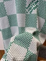 LV Classic Checkered Jacquard Knit Short-Sleeve T-Shirt 2 - 图片 5
