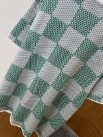 LV Classic Checkered Jacquard Knit Short-Sleeve T-Shirt 2 - 图片 7