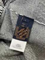 LV Classic Checkered Jacquard Knit Short-Sleeve T-Shirt 3 - 图片 9