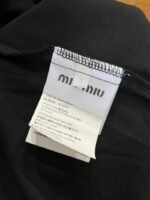 Miu Miu Color-Blocked Short-Sleeve Polo Shirt With Lapel - 图片 9