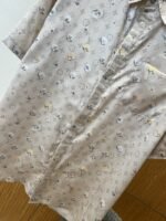 LV Monogram Print Silk Short-Sleeve Shirt 1 - 图片 4