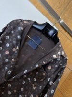 LV Monogram Print Silk Short-Sleeve Shirt 2 - 图片 5