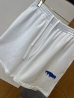 Balenciaga Resin-Embellished Embroidered Drawstring Casual Shorts - 图片 4