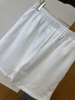 Balenciaga Resin-Embellished Embroidered Drawstring Casual Shorts - 图片 7