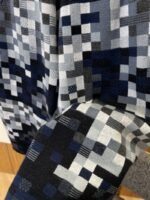 LV Pixel Check Patchwork Knit Drawstring Shorts - 图片 8