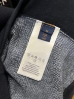 LV Pixel Check Patchwork Leather Baseball Jacket - 图片 9