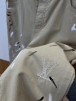 LV Hand-Painted Graffiti Work Pants - 图片 5
