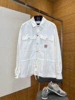 LV Jacquard Single-Breasted Long-Sleeve Jacket