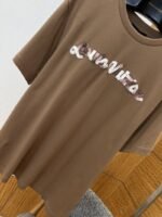 LV Gradient Patch Embroidered Short-Sleeve T-Shirt 1 - 图片 4