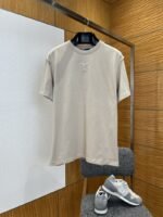 LV Embossed Logo Short-Sleeve T-Shirt 1