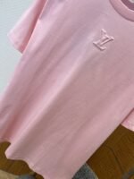 LV Embossed Logo Short-Sleeve T-Shirt 5 - 图片 4