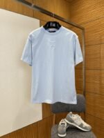 LV Embossed Logo Short-Sleeve T-Shirt 1
