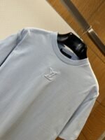 LV Embossed Logo Short-Sleeve T-Shirt 1 - 图片 3