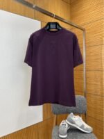 LV Embossed Logo Short-Sleeve T-Shirt 4