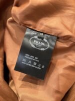 Prada Logo Letter Hooded Leather Jacket - 图片 9