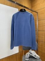 Prada Inverted Triangle Logo Round-Neck Long-Sleeve T-Shirt - 图片 2