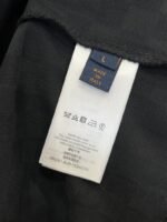 LV Floral Embroidered Ribbed-Collar Short-Sleeve T-Shirt - 图片 8