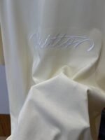 LV Handwritten Embroidered Crew-Neck Short-Sleeve T-Shirt - 图片 5