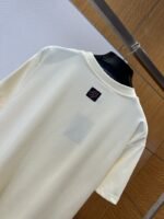 LV Handwritten Embroidered Crew-Neck Short-Sleeve T-Shirt - 图片 6