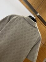 LV All-Over Print Openwork Jacquard Pocket Short-Sleeve Polo Shirt 1 - 图片 6