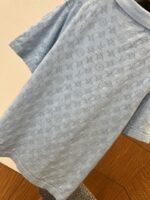 LV All-Over Print Openwork Jacquard Pocket Short-Sleeve Polo Shirt 2 - 图片 7