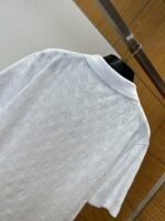 LV All-Over Print Openwork Jacquard Pocket Short-Sleeve Polo Shirt 3 - 图片 6