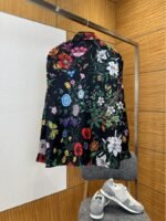 Gucci Floral All-Over Print Single-Button Long-Sleeve Shirt - 图片 2