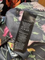 Gucci Floral All-Over Print Single-Button Long-Sleeve Shirt - 图片 9