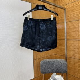 Gucci Floral Print Drawstring Casual Shorts