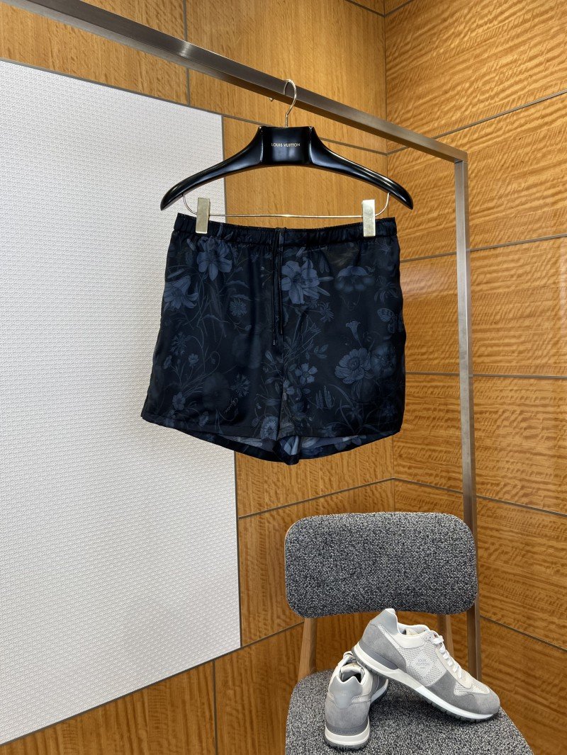 wsxc1775778896807_0.jpg Gucci Floral Print Drawstring Casual Shorts - 图片 1